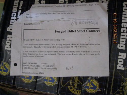 Ford windsor connecting rods