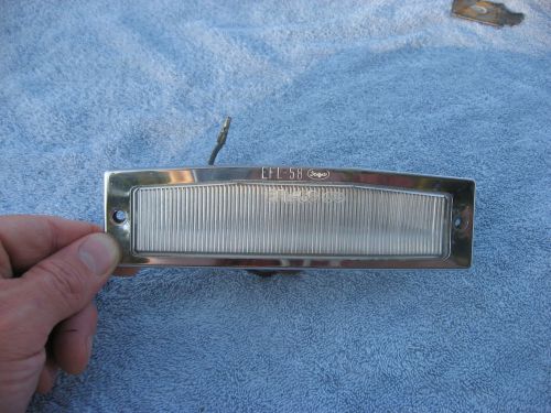 1958 ford edsel license plate light