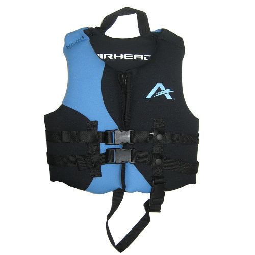 Airhead child neoprene life vest blue