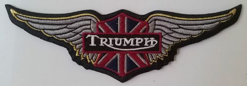 Triumph "wings" cloth patch