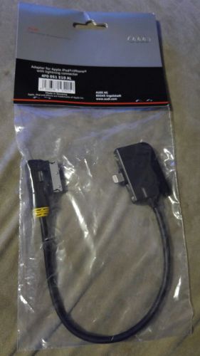 Oem new audi adapter for apple ipod/iphone with lightning connector  4f0051510al