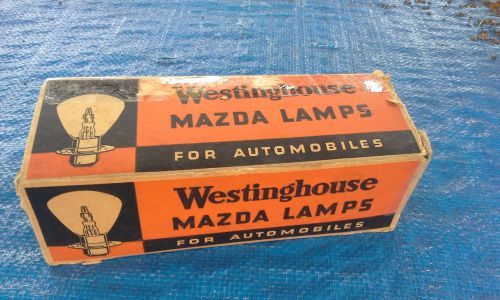 Original 1920's mazda automotive light bulbs....28 volt.......great display