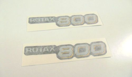 2003 genuine ski-doo mxz 800 upper hood rotax 800 logo nos oem decals 516001414