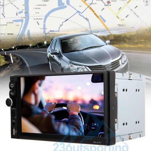 7&#034; 2 din bluetooth car mp5 player auto radio stereo quad core android 4.4 gps