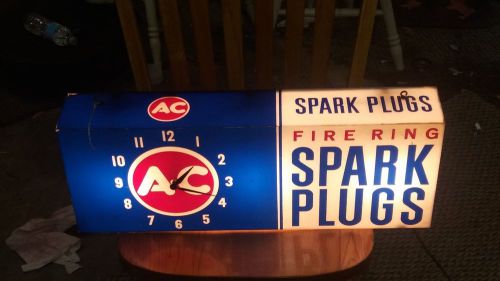 A/c clockrire ring spark plug clock