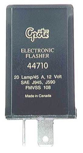 Grote 44710 grote 20-lamp heavy duty electronic flasher 2 terminal light