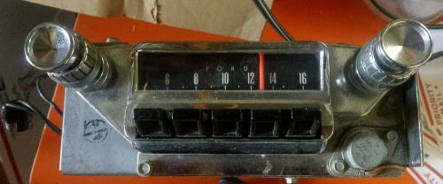 Vintage oem ford am radio - 1966 mustang shelby fastback 1965 1964