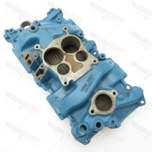 Corvette original cast iron 4bbl intake manifold 350 l48 e-24-8 1978