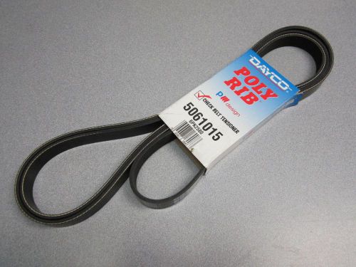 Dayco 6pk2580 serpentine belt 102.24" outside length, 0.82" top width new