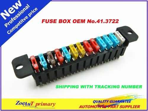 41.3722 fuse box 13 ways multi-channel fuse holder with fuse for russia car