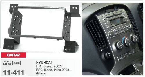 Carav 11-411 2din car radio dash kit panel h-1 starex i800 iload imax