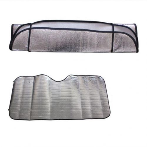 Casual foldable car windshield visor cover front rear block window sun shade