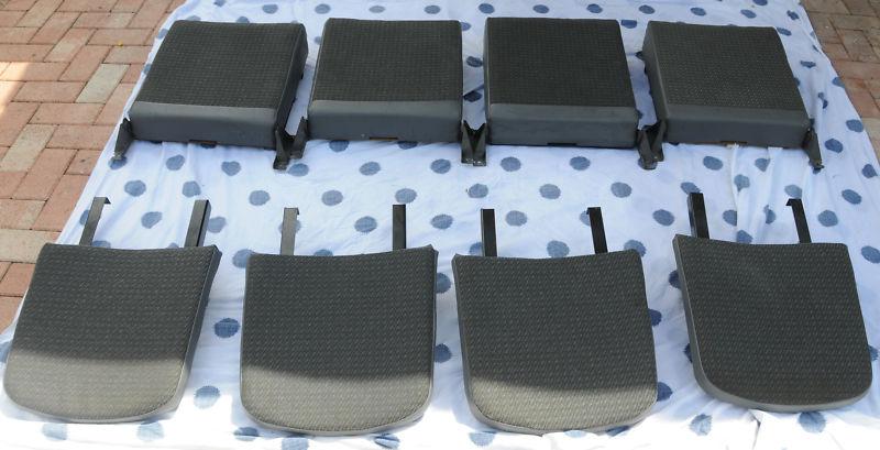 Land rover defender 90 rear folding seats set of 4 excellent condition 