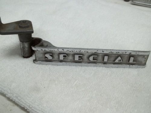1940 buick hood release handle, special left