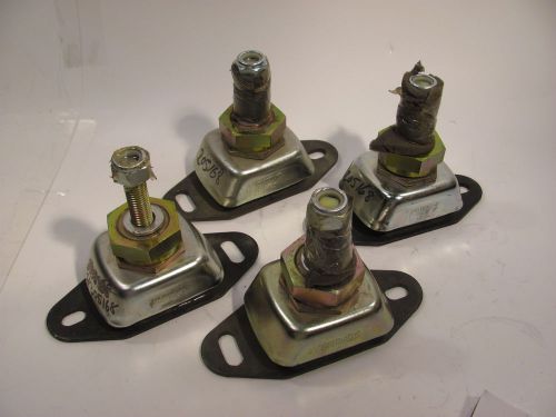 Ws metalastic 17-1609-55 cushyfloat 55  adjustable engine motor mount set of 4
