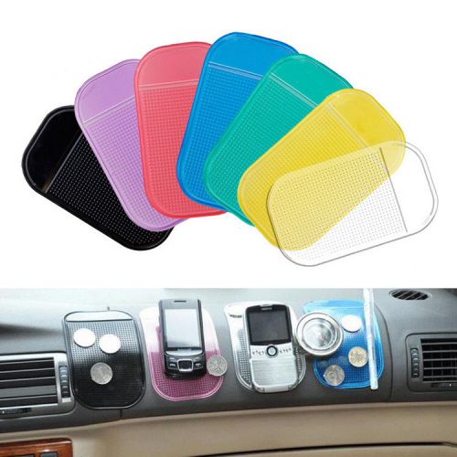 2pcs magic sticky pad anti slip mat non slip car dashboard for phone gps keys