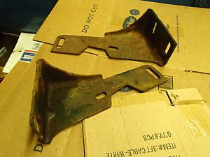 Rear bumper mounting brackets 1966 1967 buick riviera gs
