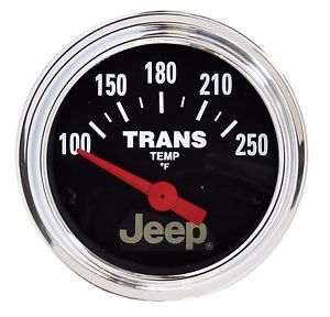 Autometer 880260 jeep electric transmission temperature gauge