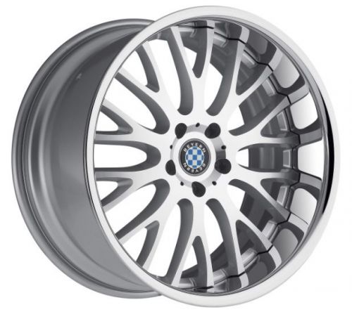 Beyern munich 18x9.5 rims 5x120 +25 silver wheels (set of 4)