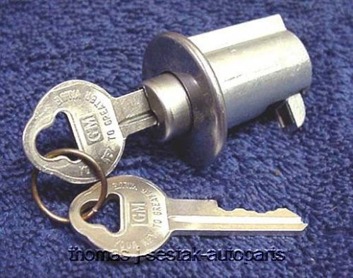 New glove box lock with gm keys buick 1954 1955 1956