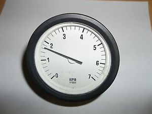 System match tachometer boat gauge for inboard or outboard boat motor