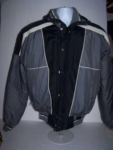 Yamaha maxin wear gray snowmobile coat men&#039;s medium tall size