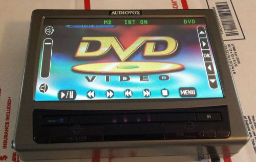 Audiovox hr7008m2 dvd touchscreen headrest monitor hr7008 132-7503