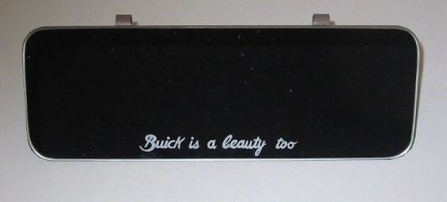 1954-1959 buick vanity mirror. oem #981525. will fit 1937-1985. vm549