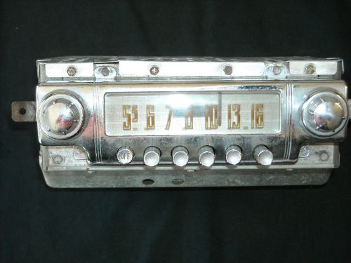 1949 lincoln radio - serviced &amp; working!