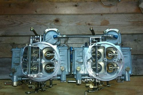 Holley 1850 600cfm boost referanced blower supercharger carbs