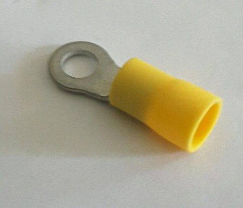 200 piece yellow nylon insulated  12-10 gauge yellow ring connectors (bulk pkg)