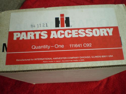 Nos am/fm international harvester radio scout/travelall/pick up/truck/tractor ih