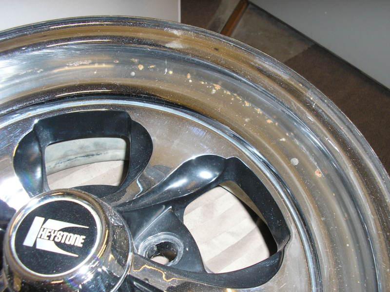 Cragar keystone klassic wheels used set of 2 - (2) 15x7 and  