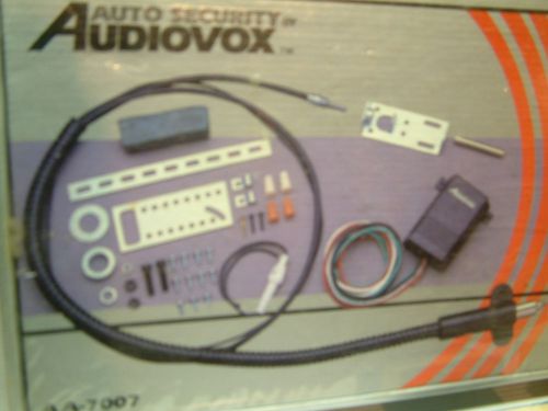 Audiovox security hood lock &amp; ignition cut out kit