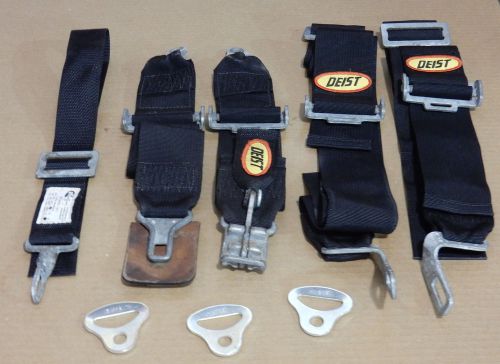 Deist 3&#034; - 5 point racing harness, seatbelt - used