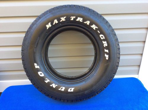 1982 toyota pickup tire dunlop hr78-15 original spare new-never used
