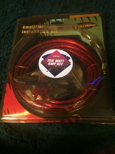 Tsunami - amplifier installation kit - 350 watt amp kit