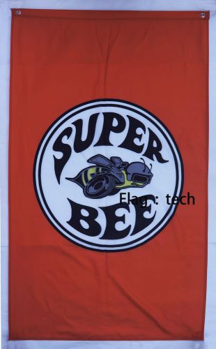 Super bee flag superbee car banner flags 3x5 ft - free shipping