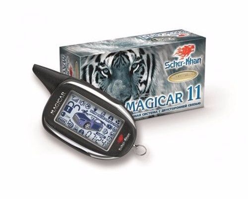 Sher-khan magicar 11 can car alarm 2000m engine autostart сигнализация