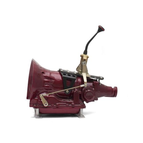 Chrysler 904 dual action shifter kit 8in black arm w/ delux knob quick change