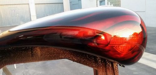 4.5 carb chopper rigid custom dyna fx xl twin s&amp;s harley sportster fat tank