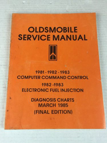 Oldsmobile service manual, march 1985 diagnosis charts