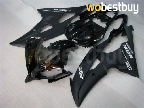 Matte black abs injection fairing bodywork fit for 2008-2015 yamaha yzf-r6 b02