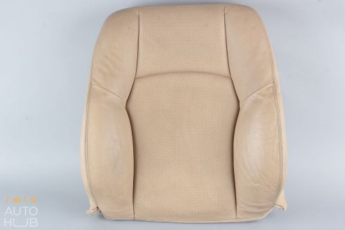 01-04 mercedes w203 c230 c320 top upper seat cushion front left or right tan oem
