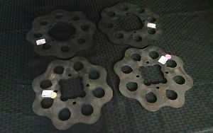 Full set of mod lite rotors pro fab rears and precision racing fronts