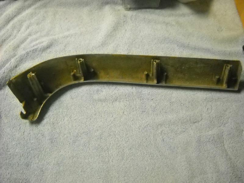 1958 chevrolet impala bel air biscayne nomad hood bar extension  moldings