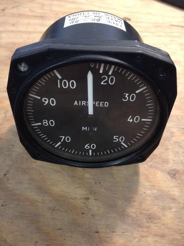 Airspeed indicator gage from ultralight / expermental aircraft mph no reserve!!!