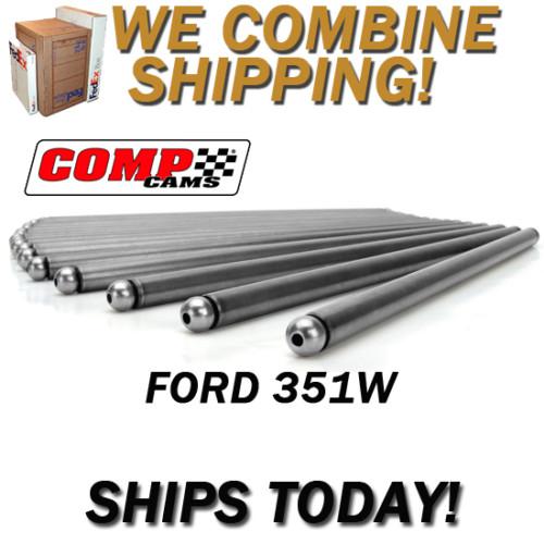 Comp cams ford 351w high-energy pushrods 8.152" 7835-16