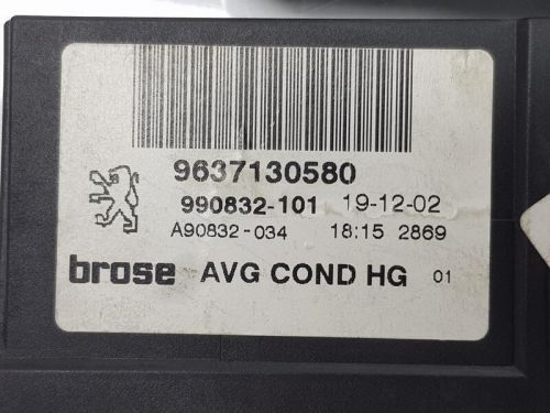9837130580 front left remote lift motor for PEUGEOT 307 SW 2.0 HDI 110 2160764-, US $, image 5
