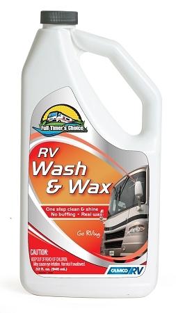 Camco 40492 rv wash and wax 32 ounce camper trailer rv